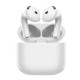 Бездротові Bluetooth навушники Wiwu Airbuds 4 ANC BT 5.4 White